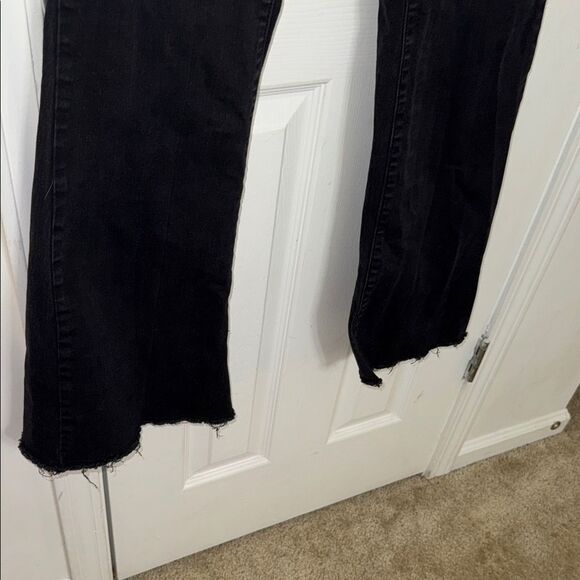 Fashion Nova Black Flare Women's Jeans - Picture 2 of 5